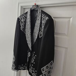 Portolano Men's Black Dress Jacket